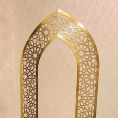 Mehrab Wall Art for Prayer Room | Acrylic Islamic Wall Décor | Elegant Namaz Wall Hanging