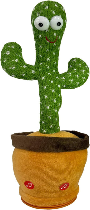 Dancing Talking Cactus Toy for Baby Toddler, Boys Girls Gifts Singing Mimicking Cactus Toy Recording Repeating