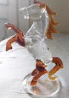 Horse Stallion Figurine Décor - Glass