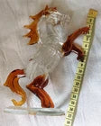 Horse Stallion Figurine Décor - Glass