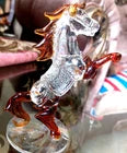 Horse Stallion Figurine Décor - Glass